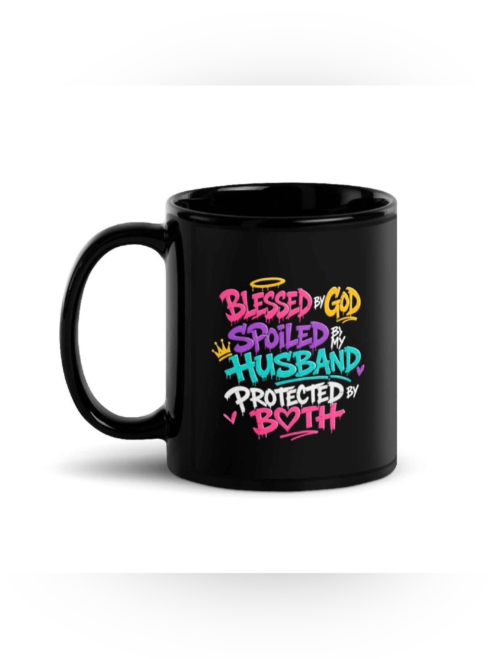 2wenty8 "Blessed Spoiled Protected" 11oz Mug - Picture 2 of 3